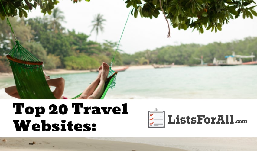 Best Travel Sites The Top 20 List
