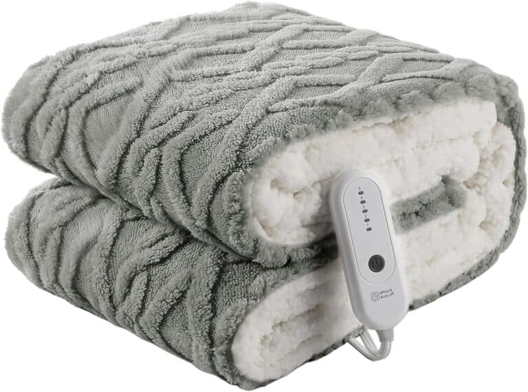 CHIOKY Heated Blanket Electric Throw