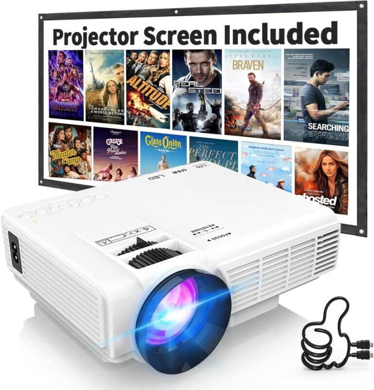 PANSEBA Projector with Two-way Bluetooth