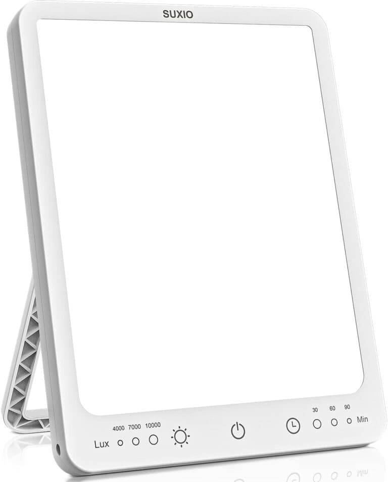 SUXIO 10000 Lux Light Therapy Lamp