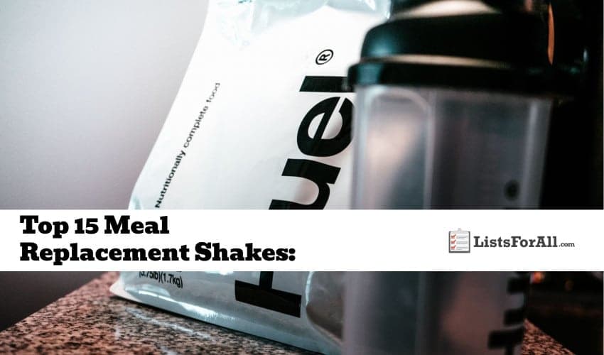Best Meal Replacement Shakes