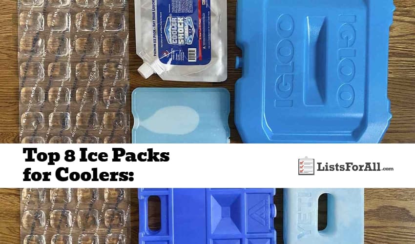 Best Ice Packs for Coolers