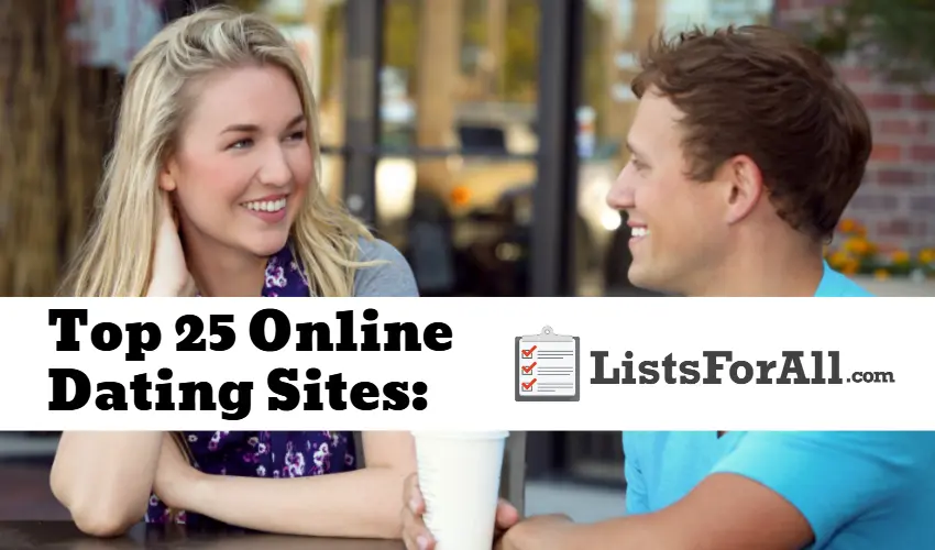 List of the Best Online Dating Sites