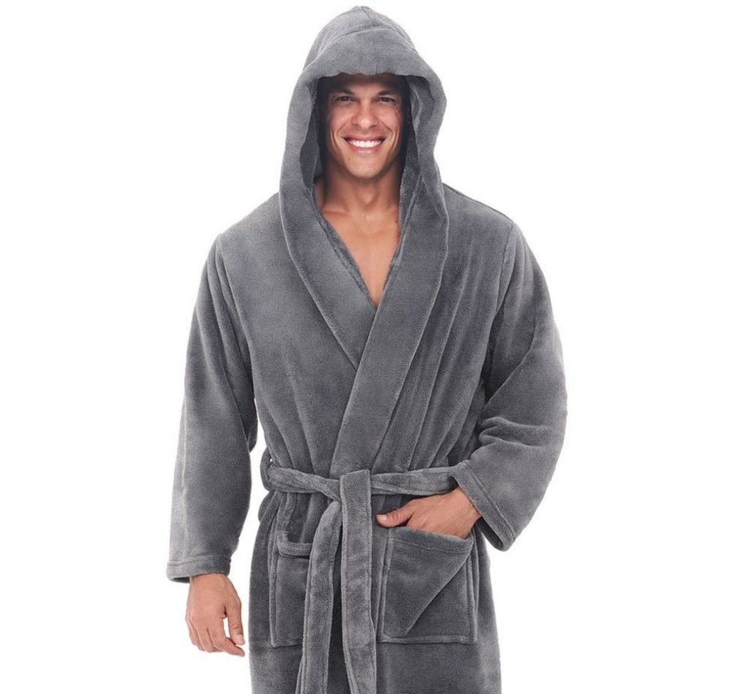 Fleece Bathrobe