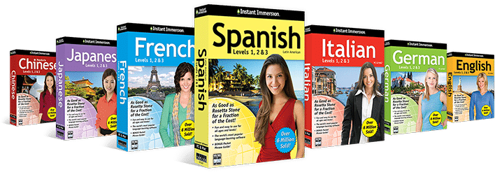 Instant Immersion Language Learning Software