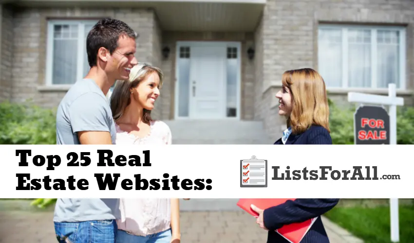 List of the Best Real Estate Websites