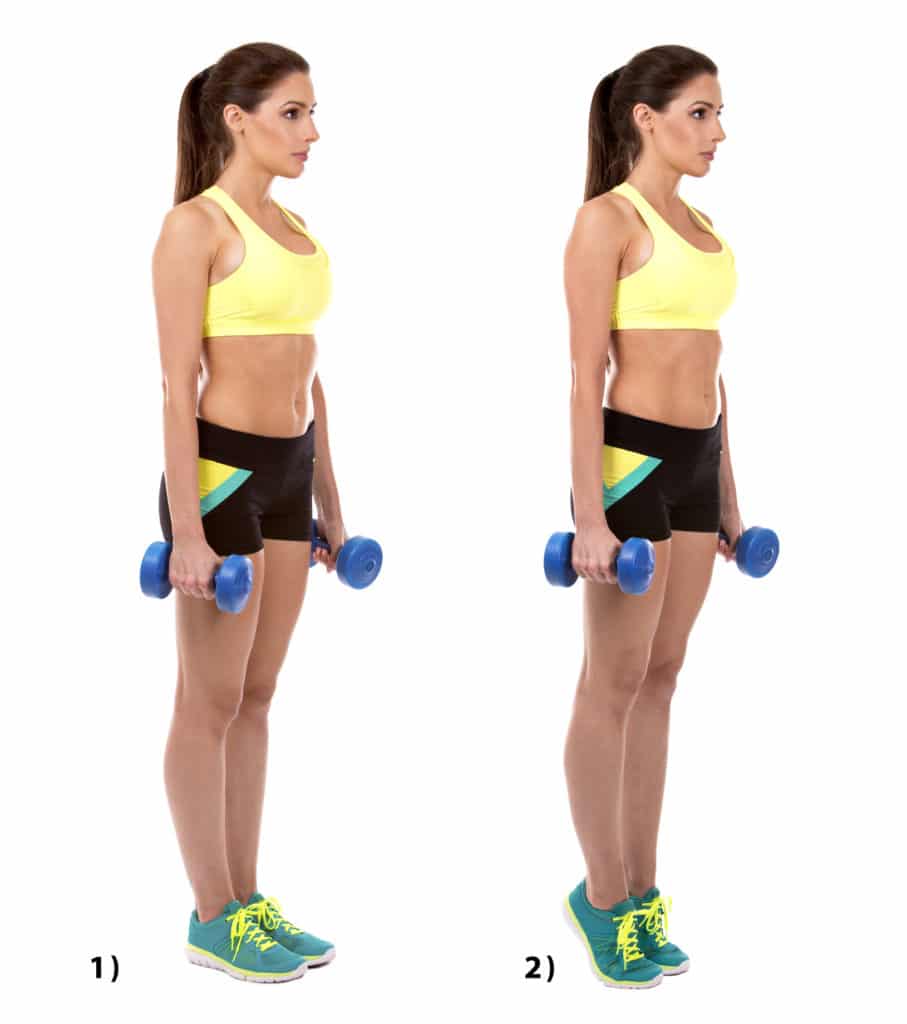 Bodyweight Calf Raises Exercise