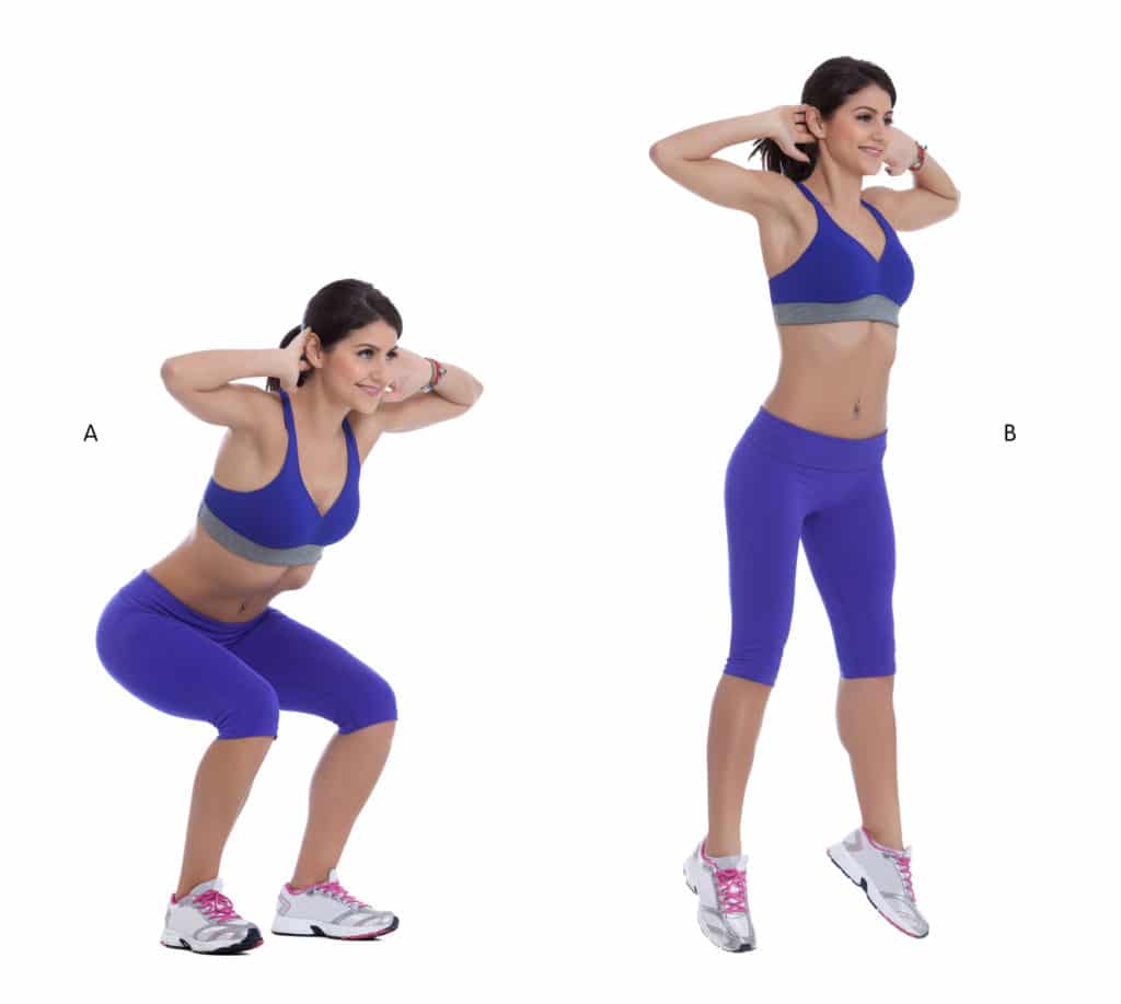 Bodyweight Jump Squats Exercise