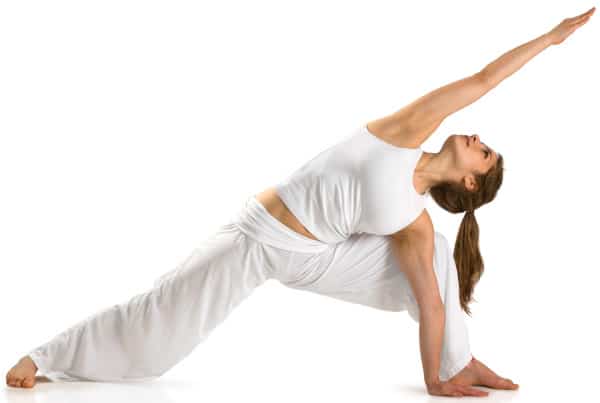 Extended Triangle Yoga Pose