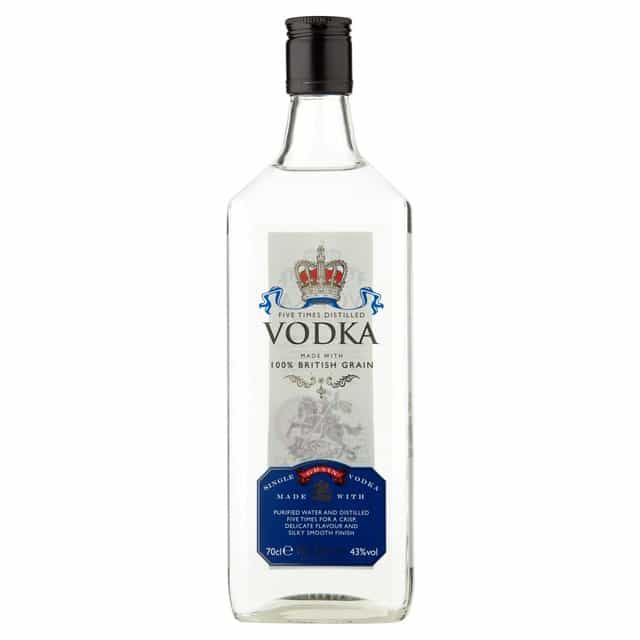 Morrisons Five Times Distilled Vodka Brand