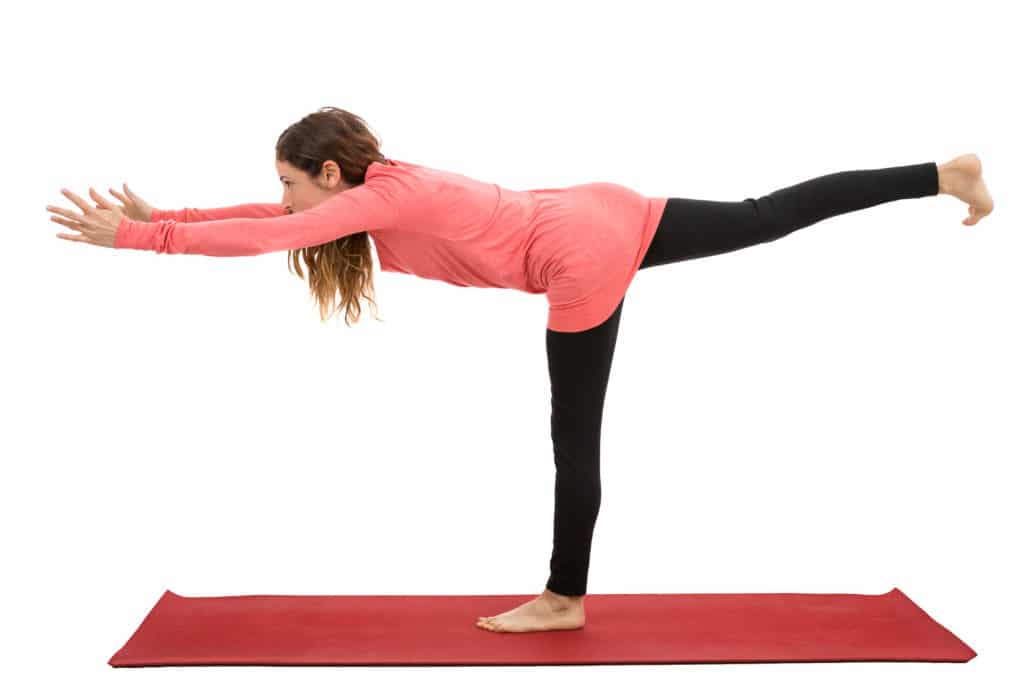 Warrior III Yoga Pose