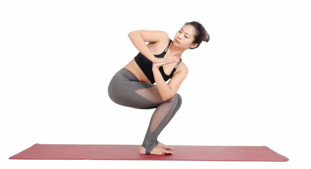 Revolved Chair Yoga Pose