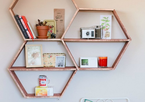 Honeycomb Shelving Idea