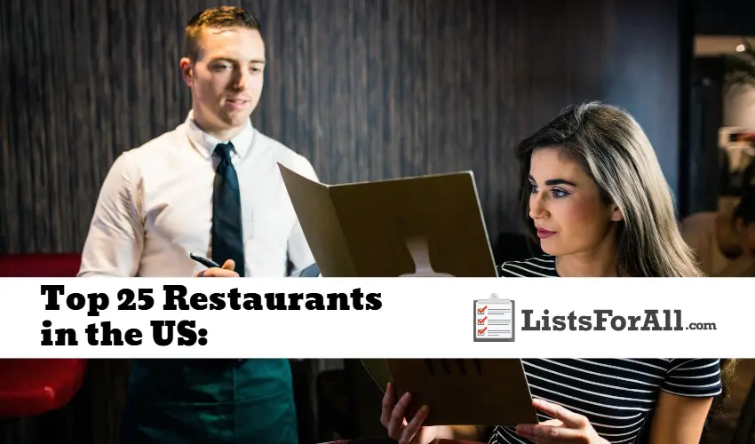 Best Restaurants in the US