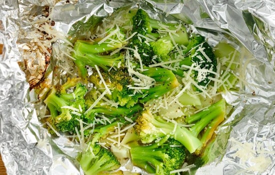 Grilled Lemon Parmesan Broccoli Recipe