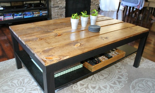 Coffee Table IKEA Hack