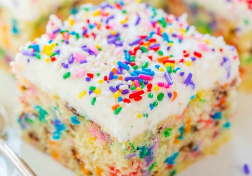 Funfetti Cake with Vanilla Buttercream Recipe