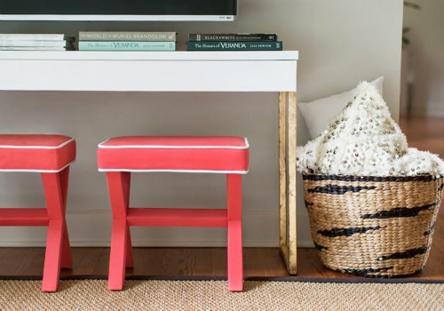 Gold Leafed Console Table IKEA Hack