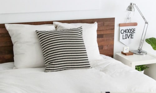 Stikwood Headboard IKEA Hack