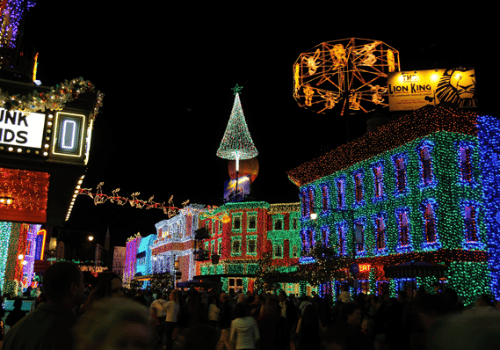 Disney's Hollywood Studios Christmas Lights