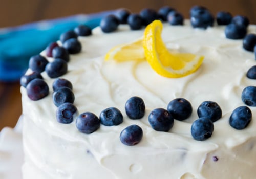 Lemon Blueberry Layer Cake Recipe