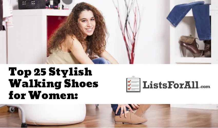 Top 25 Stylish Walking Shoes for Women