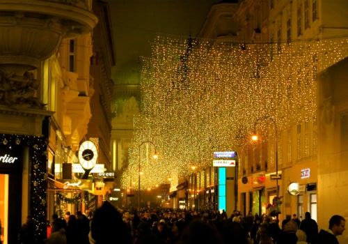 Vienna, Austria Christmas Lights Display