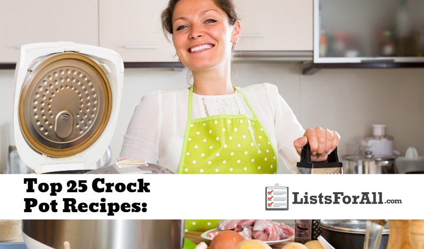 List of the Best Crock Pot Recipes