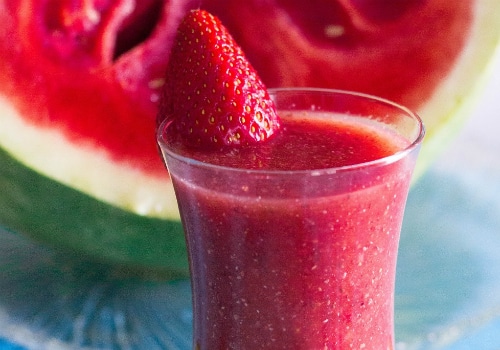 Strawberry Watermelon Smoothie Recipe