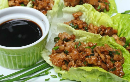 Chicken Lettuce Wraps Appetizer