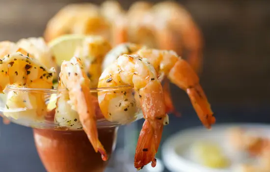 Garlic Herb Roasted Shrimp Appetizer