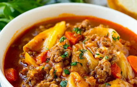 Cabbage Roll Soup Recipe