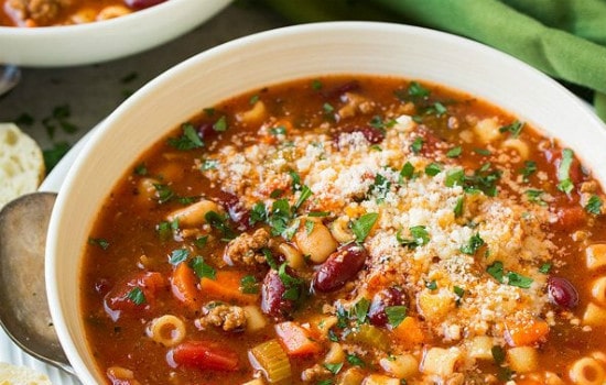 Copycat Olive Garden Pasta e Fagioli Recipe