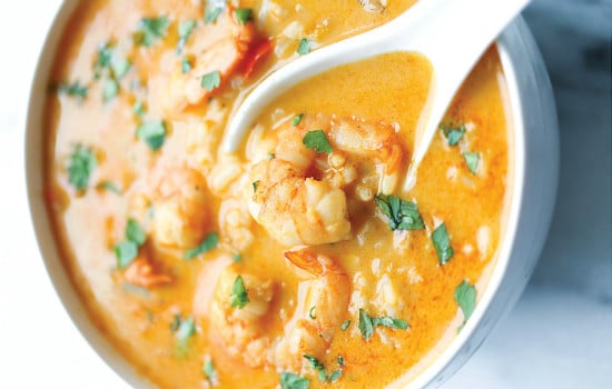 Easy Thai Shrimp Soup Recipe