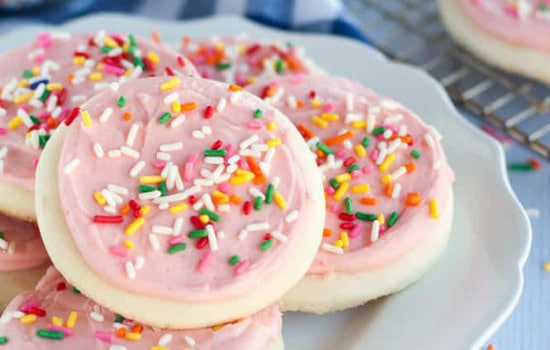 Gluten Free Soft Frosted Sugar Cookies Recipe