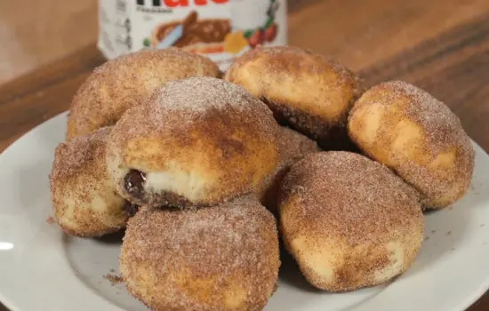 Nutella Churro Balls Dessert Recipe