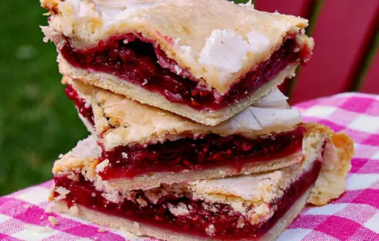 Raspberry Slab Pie Recipe