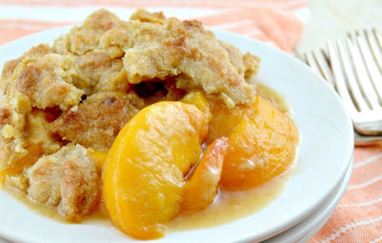 Southern Peach Cobbler Dessert Recipe