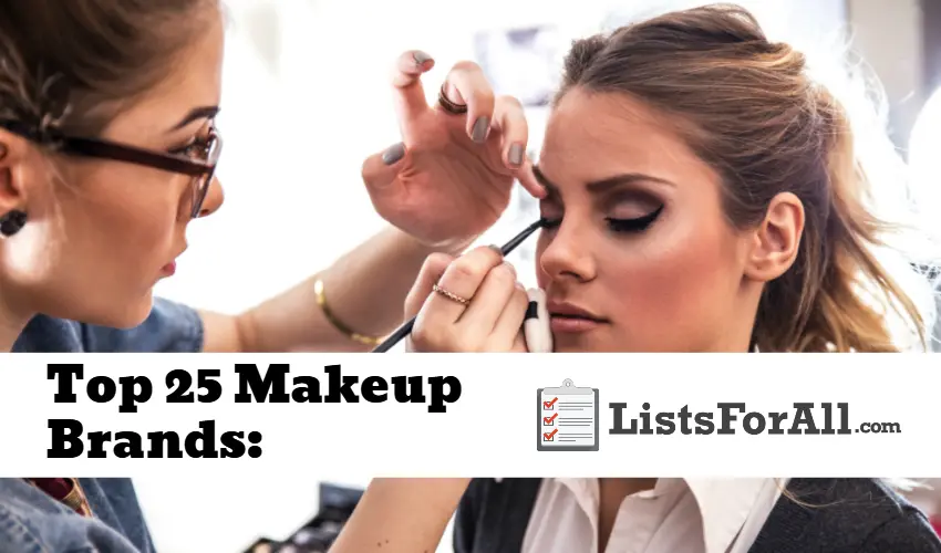 List of the Best Makeup Brands