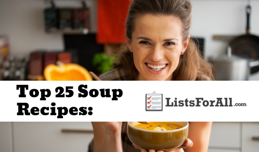 List of the Best Soup Recipes