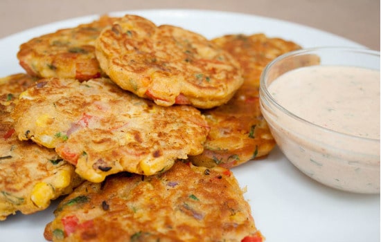 Vegan Vegetable Fritters Recipe