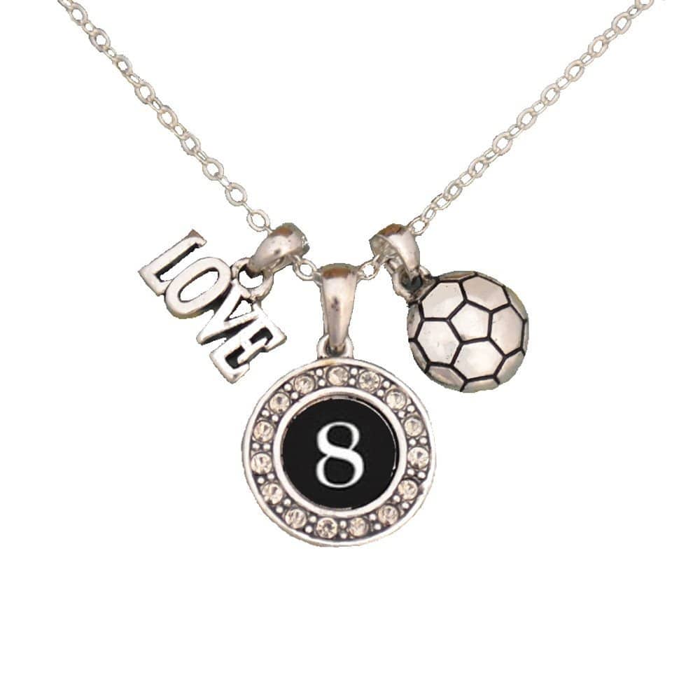 Custom Soccer Necklace Gift