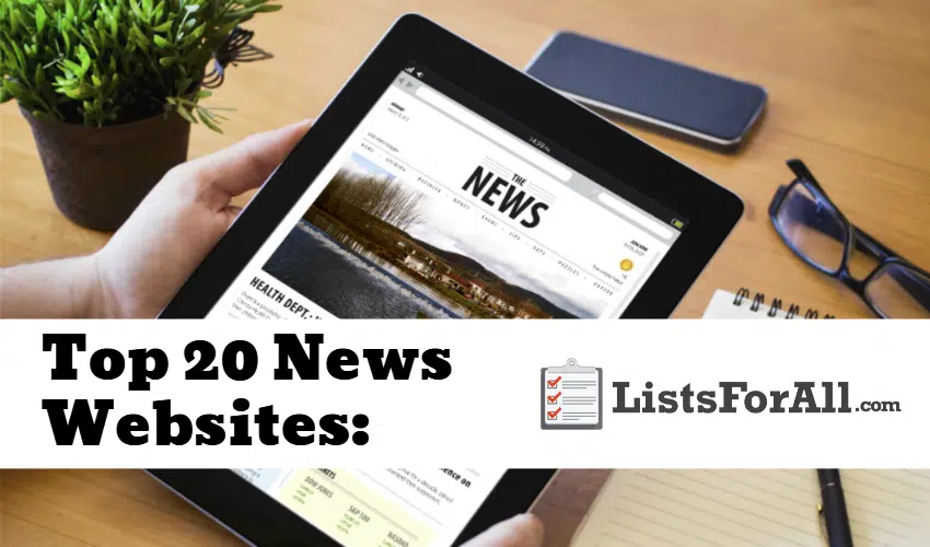 List of the Best News Websites