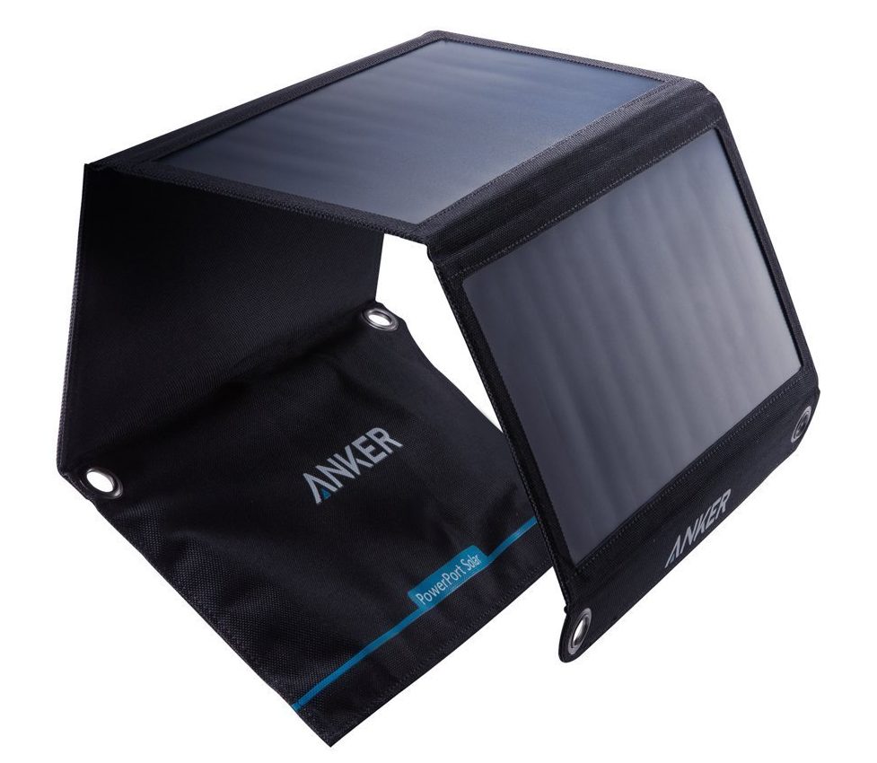 Dual USB Solar Travel Charger