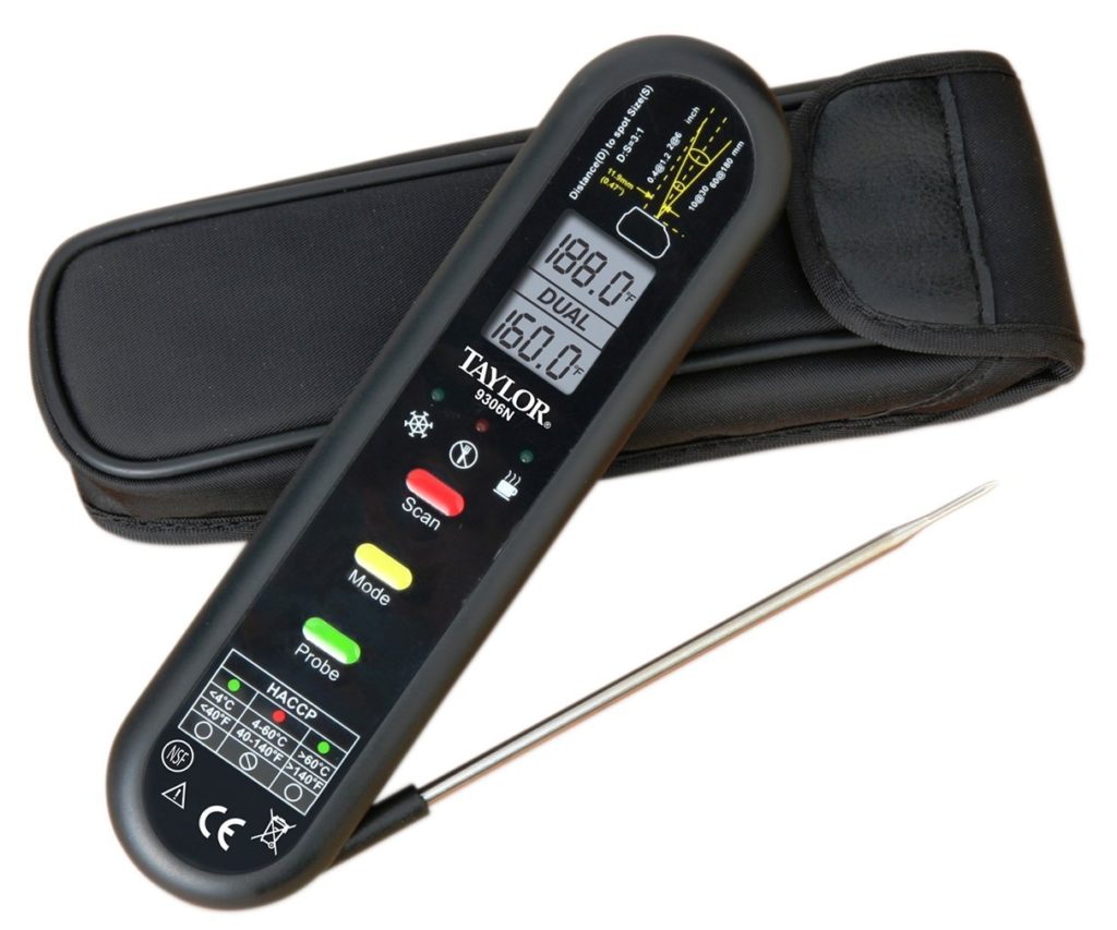 Internal Infrared/Thermocouple Thermometer