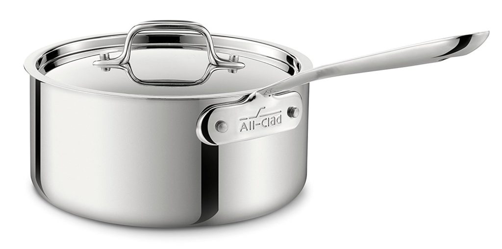 Stainless Steel Sauce Pan 3 Quart