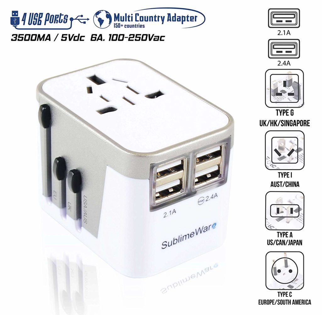 Travel Power Adapter Kit