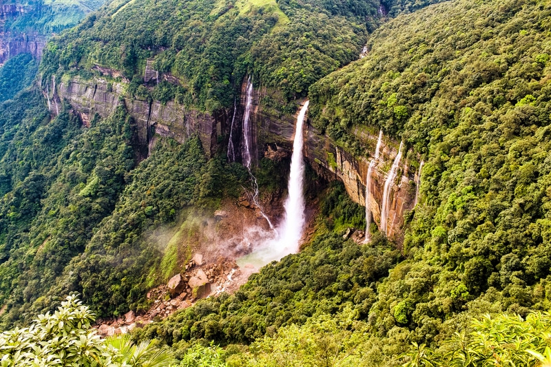 Nohkalikai Falls 3