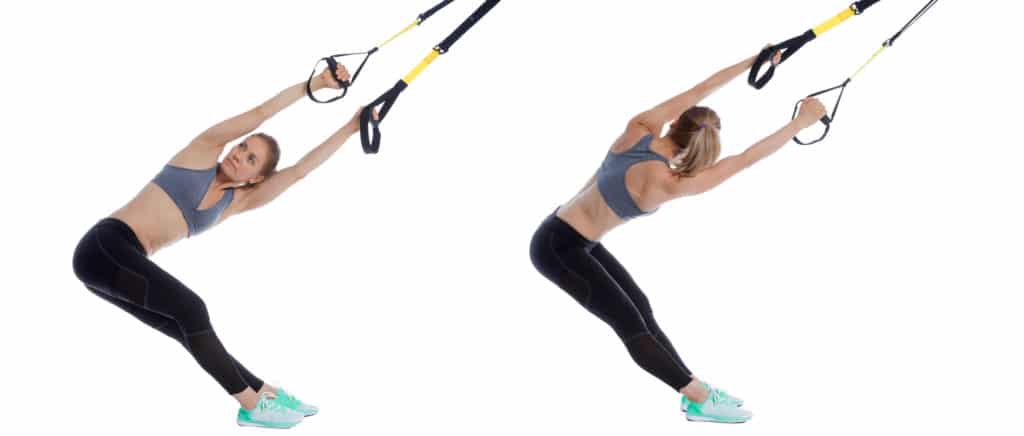 Lower Back Stretch TRX Exercise