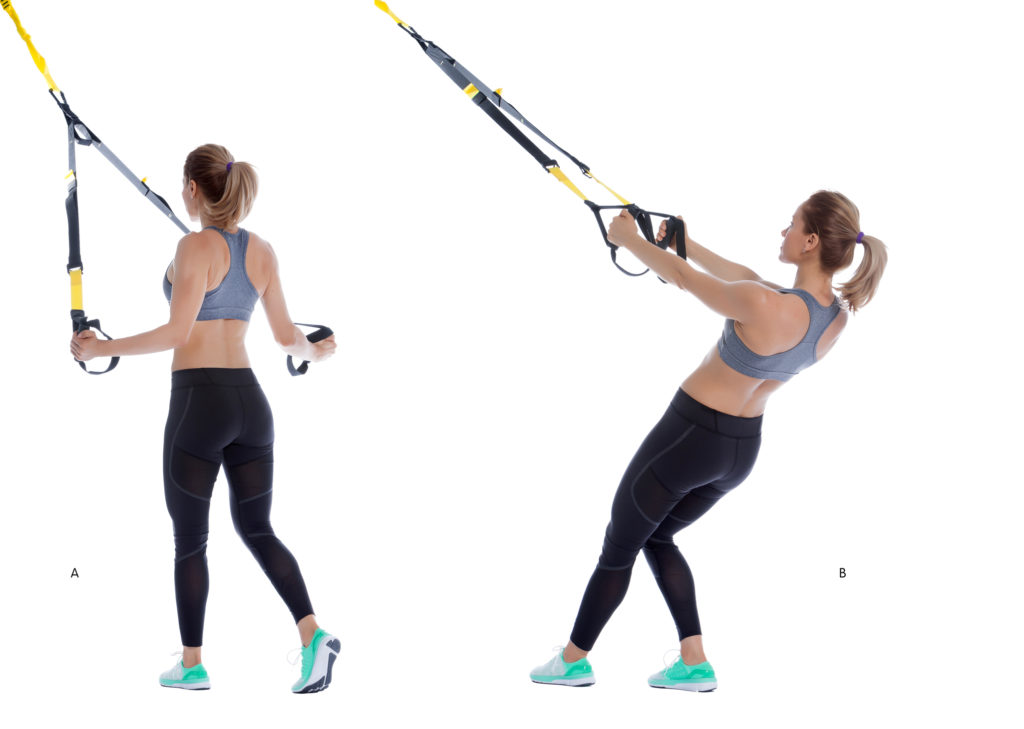 Lower Deltoid Fly TRX Exercise